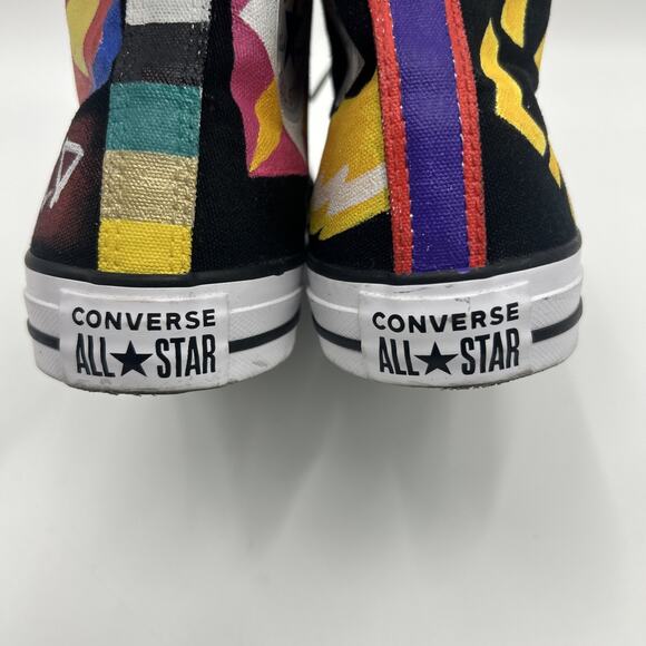 UNISEX CUSTOM CONVERSE ALL STAR CHUCK TAYLOR HIGH MEN'S SZ 8.5 WOMEN’S SZ 10.5 - Picture 7 of 16